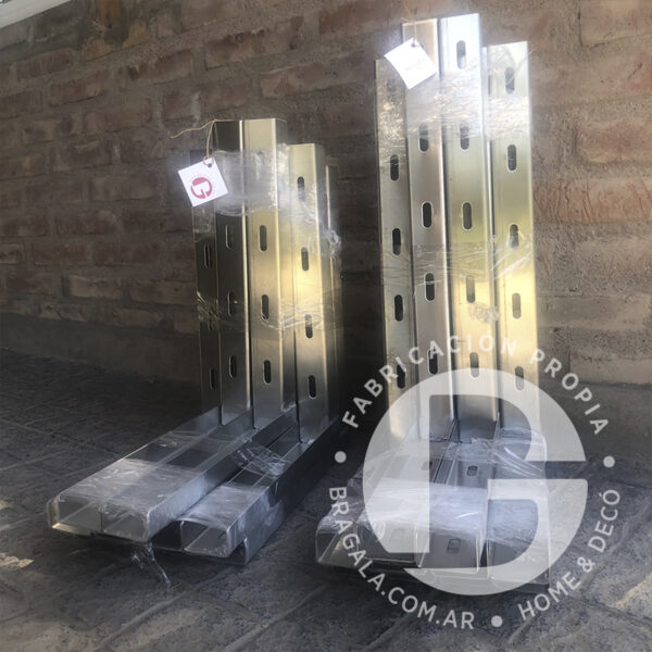 Ménsulas p/ aire acondicionados de acero inoxidable