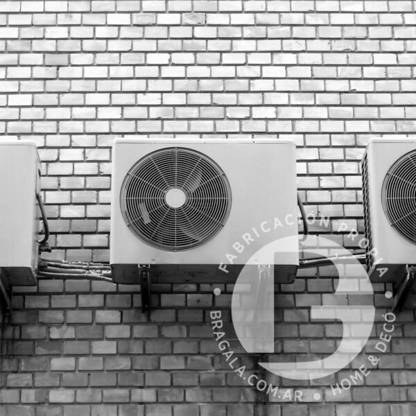 Ménsulas p/ aire acondicionados de acero inoxidable