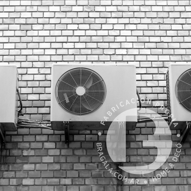 Ménsulas p/ aire acondicionados de acero inoxidable